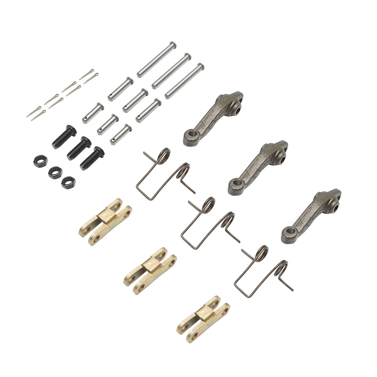 Set of 11 inch clutch levers for Massey Ferguson OEM code 1756481M1, 899818M2, 202-1